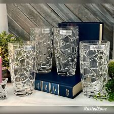 Villeroy & Boch Kodiak Highball Glasses Vintage Clear Kodiak Barware Glasses 4 picture