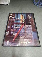 Travelers Insurance Print Ad 1991 Umbrella Framed 8.5x11  picture