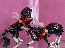 Custom Breyer Stablemate Circus Pony Set picture