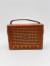 Vintage Grundig Transistor Box Radio 1950’s W Germany Rare Tested And Works picture