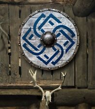 Medieval Authentic Battleworn Last Kingdom Viking Ship Shield picture