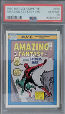1990 IMPEL Marvel Universe #126 Amazing Fantasy Spider-Man PSA 10 GEM MINT picture