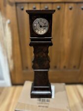 Vintage Bombay Brown Mantel Clock - 15 1/2” tall RARE- picture