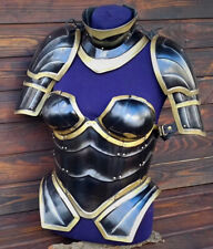 Half Body Armor Queen of the Lake Pauldrons/Gorget/Corset Lady Armor picture