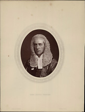 Lock & Whitfield, Portrait of Lord Justice Thesiger Woodburytype; This Woodburyt picture