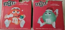 Set Of Two 2011 Gemmy 5foot Tall M&M Air blown Inflatables picture