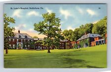 Bethlehem PA- Pennsylvania, St Luke's Hospital, Antique, Vintage Postcard picture