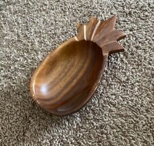Vintage Wooden Pineapple Tray Phillipines picture