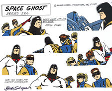 Hanna Barbera:Space Ghost,Jan,Jace,Blip Original Model Cel-Signed by Bob Singer picture