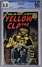 Yellow Claw #2 CGC 5.5 Atlas Comics 1956 Jon Berk Collection Pre-Code Horror picture