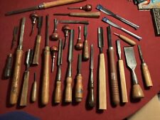 Vintage Woodworking Tools Lot 29 Buck Winchester Moulson Sorby + More QLTY Steel picture