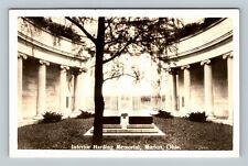 RPPC Marion OH, Interior Harding Memorial, Ohio Vintage Postcard picture