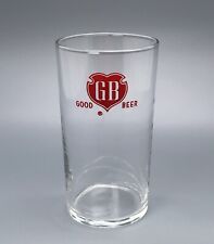 Vtg Griesedieck Bros Beer Shell Glass / Barware Advertising / Man Cave Bar Decor picture