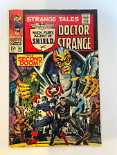 MARVEL - STRANGE TALES #161 (1967) CAPTAIN AMERICA - 1st SILVER AGE YELLOW CLAW picture