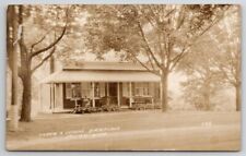 Milan OH Ohio RPPC Thomas Edison Birth Place c1920s Postcard Q23 picture