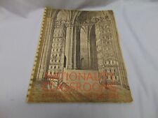 1955 Pittsburgh University Nationality classrooms book spiral bound 40 pgs 12