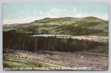 Postcard Greylock mountain from Hoosick Mountain the Berkshires Massachusetts picture