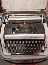 VTG 1970's Sperry Rand Remington Performer Manual Typewriter W Case Working Nice picture