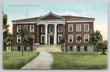 Vintage Buchtel College Akron Ohio OH Antique 1909 Postcard picture