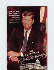 Postcard 35th President, John F. Kennedy picture