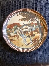 rare Ciboure basque decorative plate- signed R. Fischer and R.Le Corrone picture