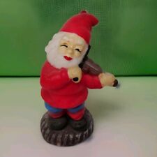 Vintage Mid Century Modern/Wax /Garden Gnome Candle picture