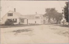 Belfast Maine Houses Dirt Road 1907 RPPC Photo Postcard picture