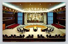 Postcard United Nations Security Council New York City NY, Vintage Chrome F5 picture