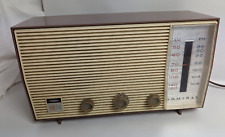 Vintage Admiral AM/FM Phono Table Radio Mid Century Modern Y3907 Works picture