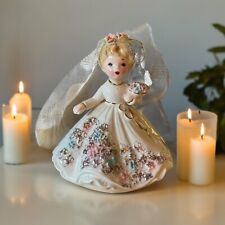 Vintage Josef Originals Bride 1950's Mid Century Collectible Figurine Signed picture