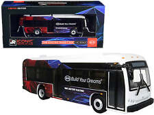 BYD K8M Electric Build Your Dreams Corporate Livery 1/87 HO Diecast Model picture