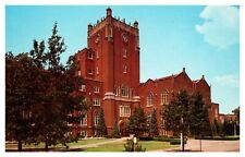 Norman OK Oklahoma Student Union Oklahoma University Street View Chrome Postcard picture