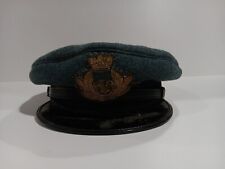 Vintage 1960s-70s Italian Air Force Military Officer Hat Cap Italy Aeronautica picture