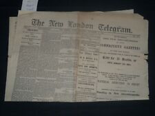 1884 DECEMBER 31 NEW LONDON TELEGRAM - JOHN L. SULLIVAN - TWAIN - NP 3905 picture