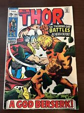 THOR #166   2ND FULL APPEARANCE OF HIM (WARLOCK) 1969-Mid Grade picture