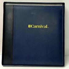 Carnival Cruise Line Cruise Ship Photo Frame Folder Album Folio w Box picture