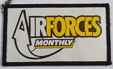 Airforces Monthly Magazine Cloth Badge Patch. Raf Royal Air Force picture
