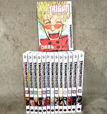 Manga Trigun Maximum Vol 1-14 End Complete Set by Ysuhiro Nightow English picture