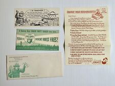 Vintage 1960s - Smokey Bear Ranger Club News Letter and Other Papers picture