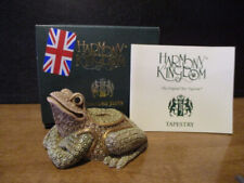 Harmony Kingdom Saxony Frog Tapestry Series by David Winter UK Made Box Figurine picture