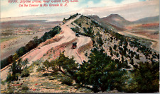 Canon City Colorado CO Old Cars on Skyline Drive Rio RR Vintage C. 1910 Postcard picture
