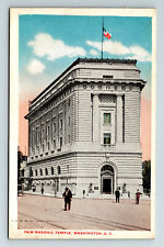 Postcard Washington DC New Masonic Temple picture