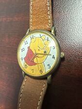 Timex Watch Pooh Bear Thinking Vintage Disney - NEEDS BATTERY - FAST SHIPPING picture