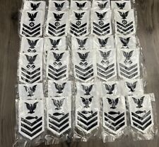 US Navy Petty Officer First Class Rate Badge Patch Lot 30 Torpedo Engine Signal picture