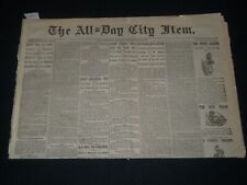 1874 NOVEMBER 29 THE ALL DAY CITY ITEM NEWSPAPER - JOSEPH JEFFERSON - NP 614H picture