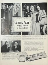 Rare 1941 Vintage Original Boris Karloff Shaving AD Advertisement Dracula picture