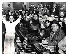 THE NIGHT PROHIBITION ENDED CELEBRATION AT BAR 8X10 PHOTO picture