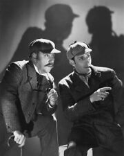 Hound of the Baskervilles 1939 Basil Rathbone Nigel Bruce Sherlock Holmes Photo picture