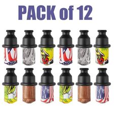 12Pc Sneak a Toke Metal Bullet Smoking Pipe Tobacco One Hitter Pipe 10Pc Screens picture
