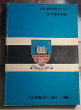 University of Botswana Calendar 1984-1985 Paperback Rare Book Scarce picture